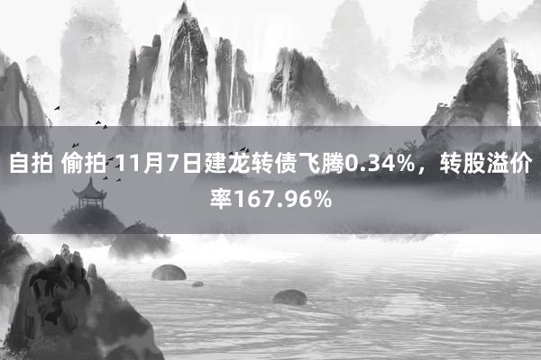 自拍 偷拍 11月7日建龙转债飞腾0.34%，转股溢价率167.96%